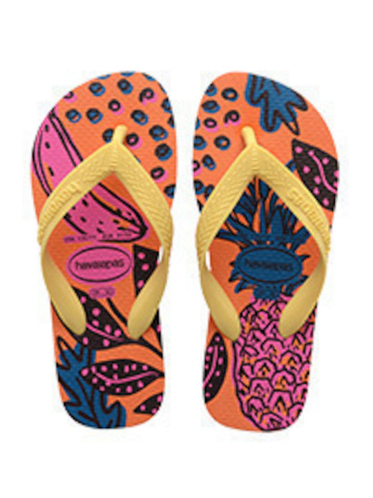 Kids' Slides Yellow Top Fashion FC