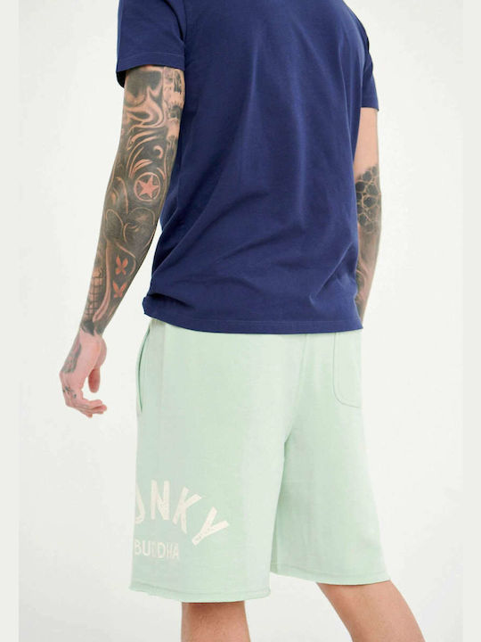 Funky Buddha Pantaloni scurți sport bărbați Mint