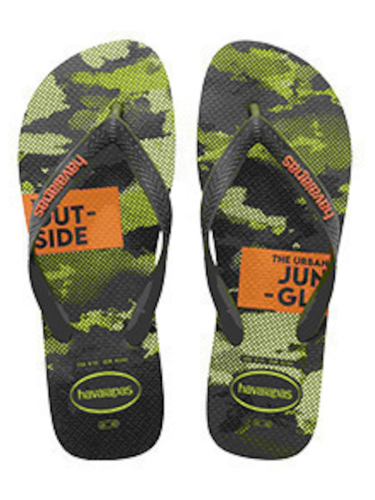 Men's Flip Flops Khaki