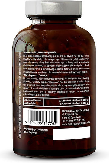 Diet-Food Bio Spiroulina & Cordyceps 40mg 375 capace