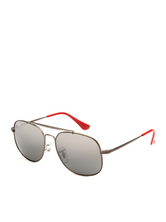 Ray Ban Авиатор Детски Слънчеви Очила Сребристи