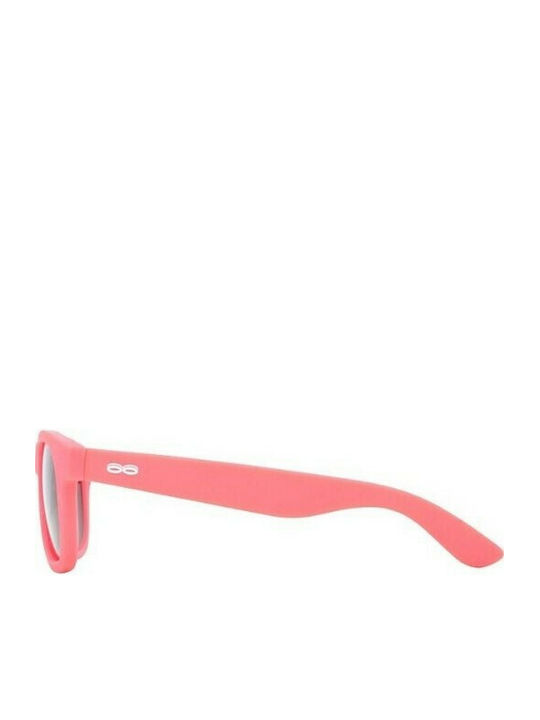 iTooTi Square Kids Sunglasses with Mirror Lens Pink for 3-6 Years