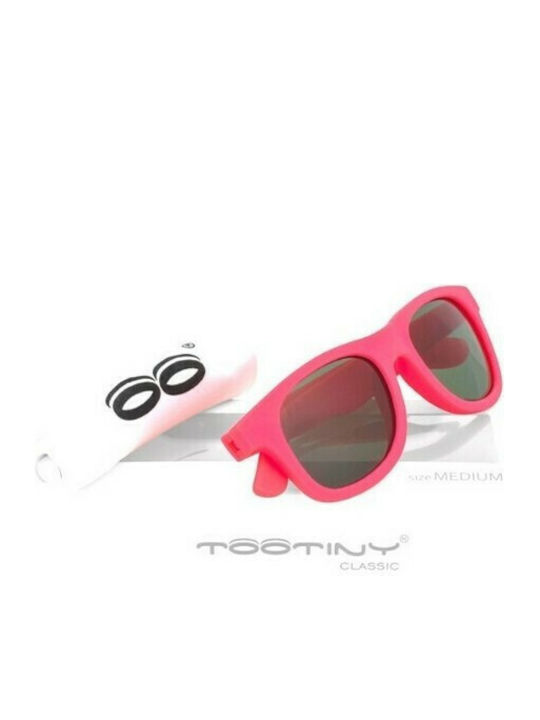 iTooTi Square Kids Sunglasses with Mirror Lens Pink for 3-6 Years