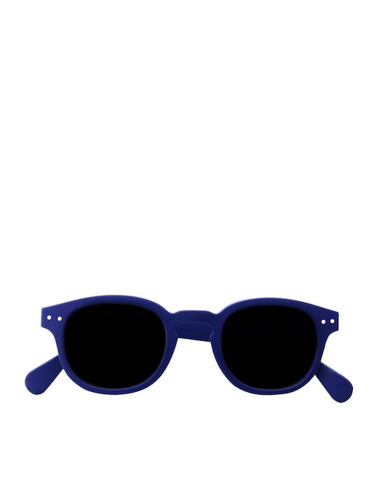 Izipizi Square Kids Sunglasses Navy Blue for 5-10 Years