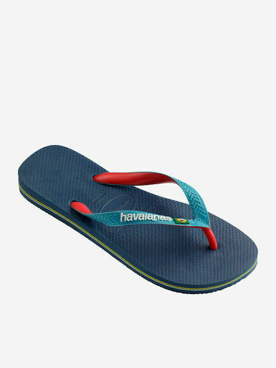 Brasil Mix Men's Flip Flops Blue