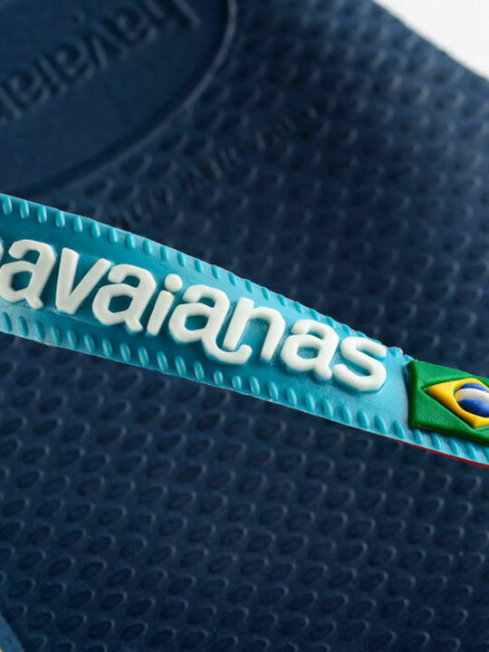 Brasil Mix Men's Flip Flops Blue