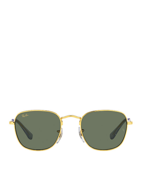 Ray Ban Aviator Παιδικά Γυαλιά Ηλίου Χρυσά