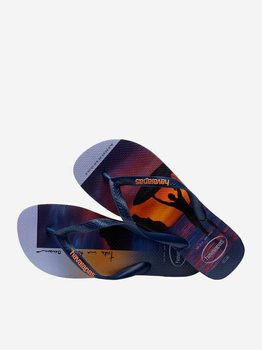 Hype Men's Flip Flops Blue