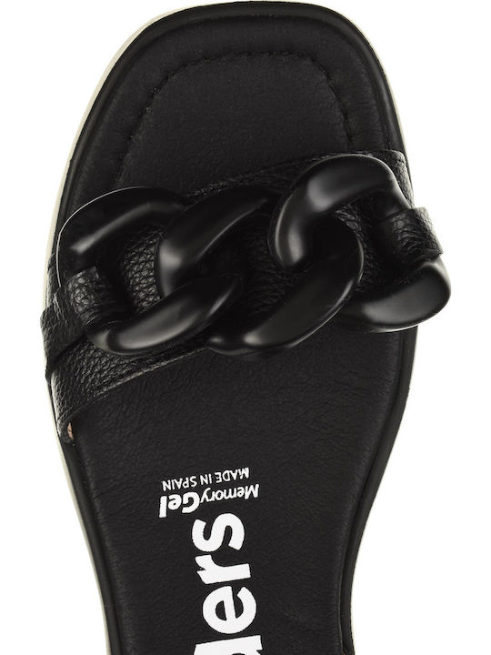 Suede Sandals Black