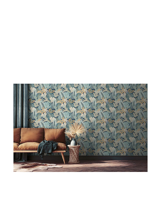 Wallpaper Eden Blue L1005xW53cm