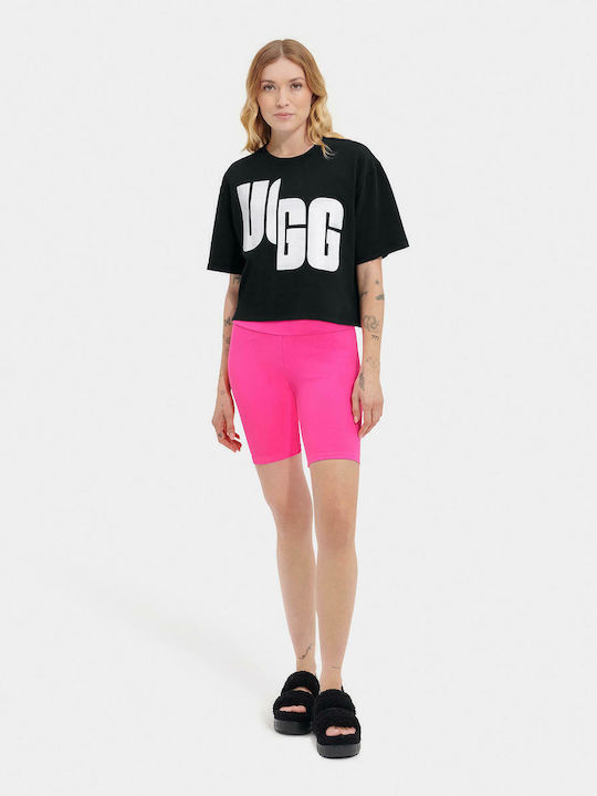 Women's Bike Training Legging High Waisted Fuchsia