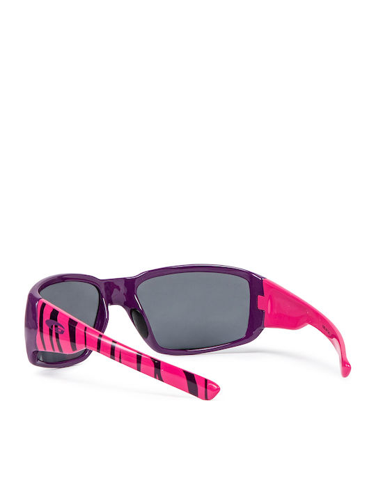 Goggle Junior Jungle Kinder-Sonnenbrillen mit Polarisiertem Spiegel Rosa