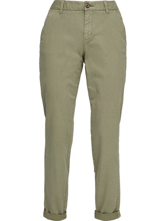 Red Label Women's Chino Trousers Regular Fit Khaki