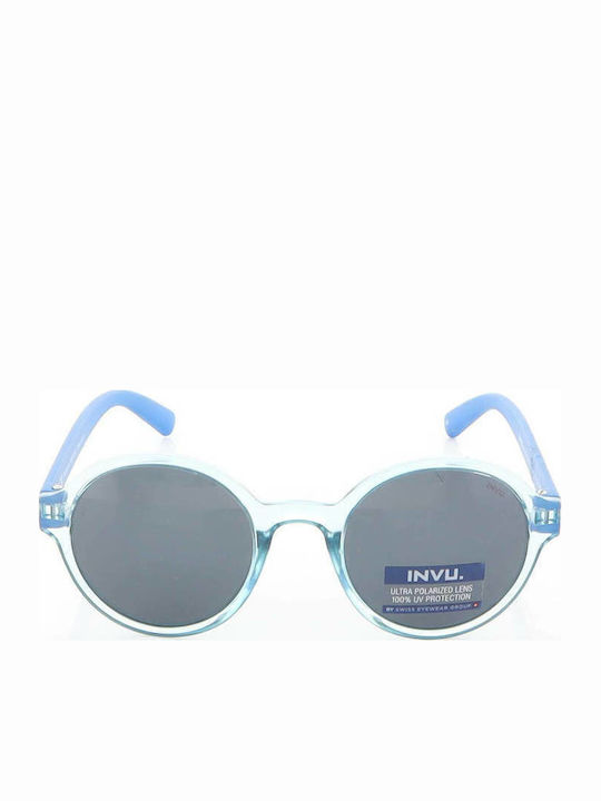 Invu Kids Sunglasses with Polarized Blue Lenses