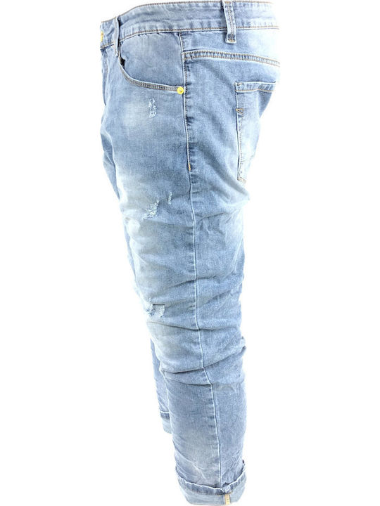 Men's Jeans Pants with Skinny Fit Blue