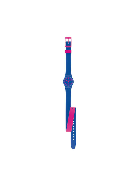 Swatch Rubber Strap Blue 12mm