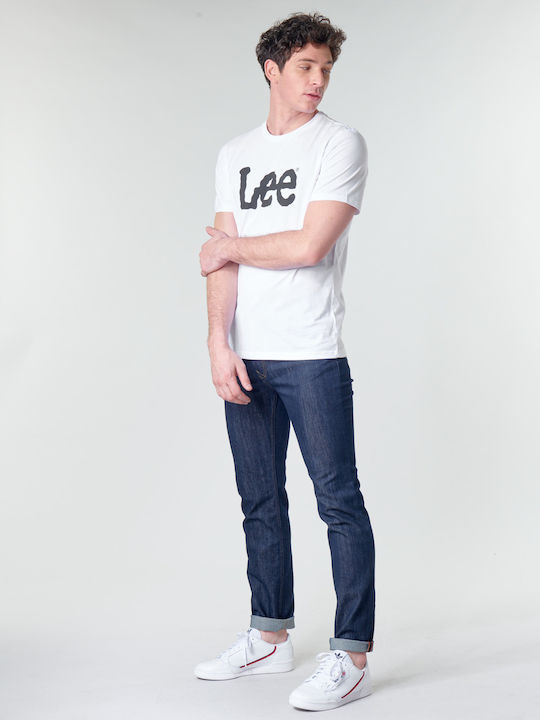 Wobbly Logo Tricou Alb