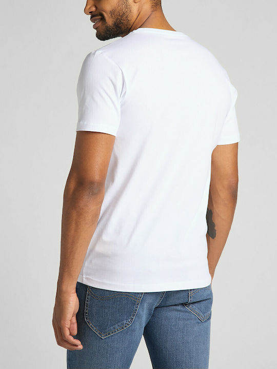 Wobbly Logo Tricou Alb