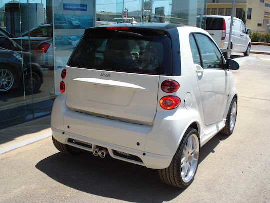 Motordrome Spoiler Αυτοκινήτου Πίσω Συμβατό με Smart ForTwo 2007-2014