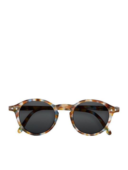 Izipizi Round Kids Sunglasses Blue Tortoise for 5-10 Years