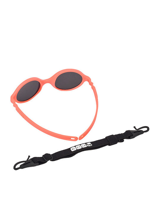 KiETLA Diabola Unbreakable Baby Kids Sunglasses Grapefruit For 0-1 Year