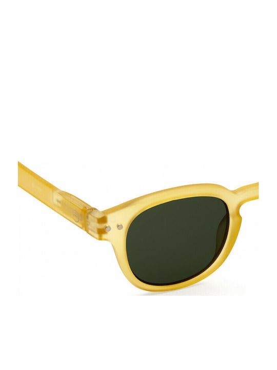 Izipizi Square Kids Sunglasses Yellow Honey For 5-10 Years