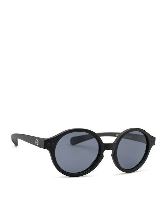 Izipizi Round Baby Sunglasses Black for 0-9 Months