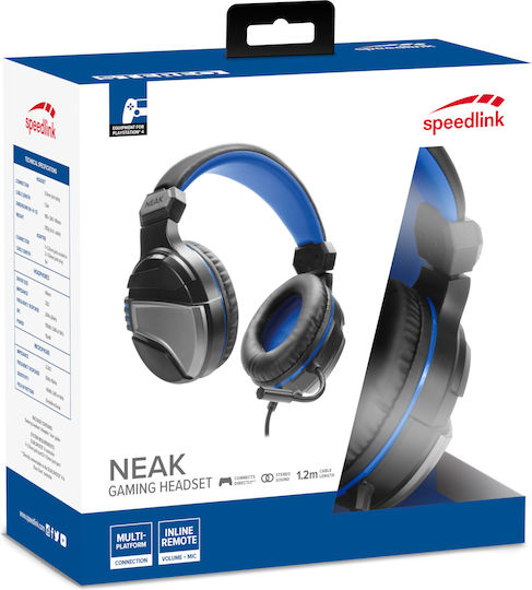 SpeedLink Neak Over Ear Gaming Headset με σύνδεση 3.5mm