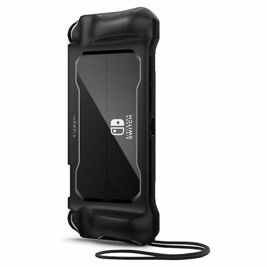 Spigen Rugged Armor Oled Plastic Switch Controller Protective Case Black