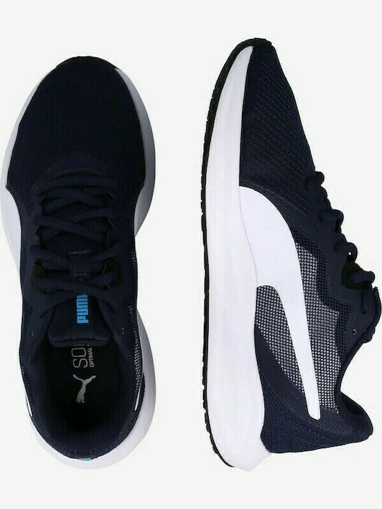 Puma Kids Sports Shoes Running Twitch Navy Blue