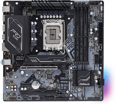 ASRock H670M Pro RS Motherboard Micro ATX με Intel 1700 Socket