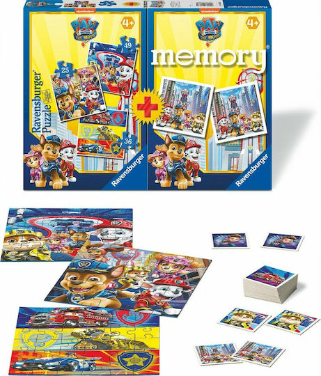 Детски Пъзел Paw Patrol за 4+ години+ Години 110бр Ravensburger