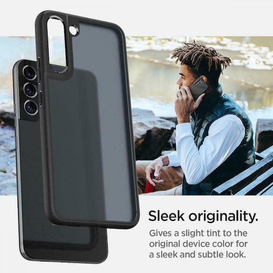 Spigen Ultra Hybrid Back Cover Plastic 2mm Black (Galaxy S22)