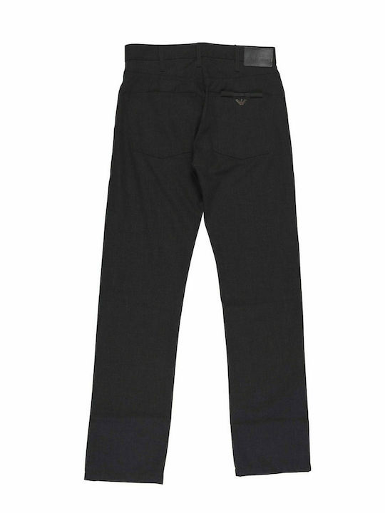 Armani Jeans Men's Trousers Elastic in Regular Fit Gray