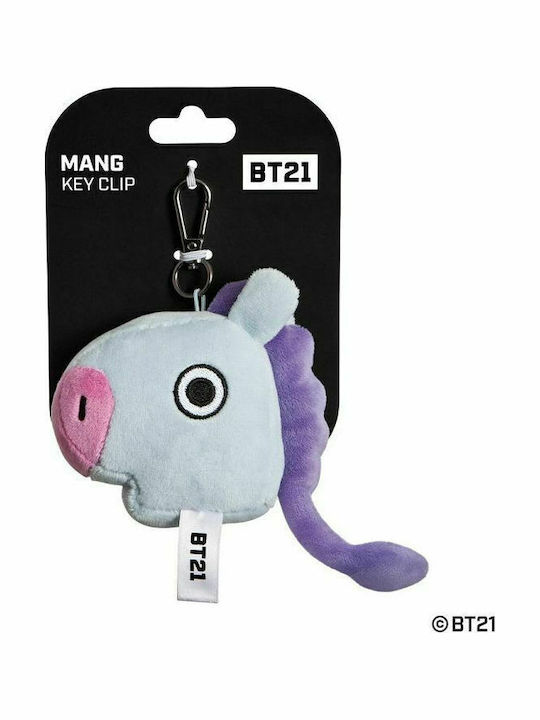 Aurora Μπρελόκ Line Friends BT21 - Mang Υφασμάτινο Μπεζ