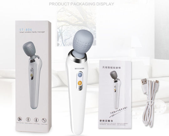 Multifunctional Vibration Kneading Beating Massage Device for the Head with Vibration ST806