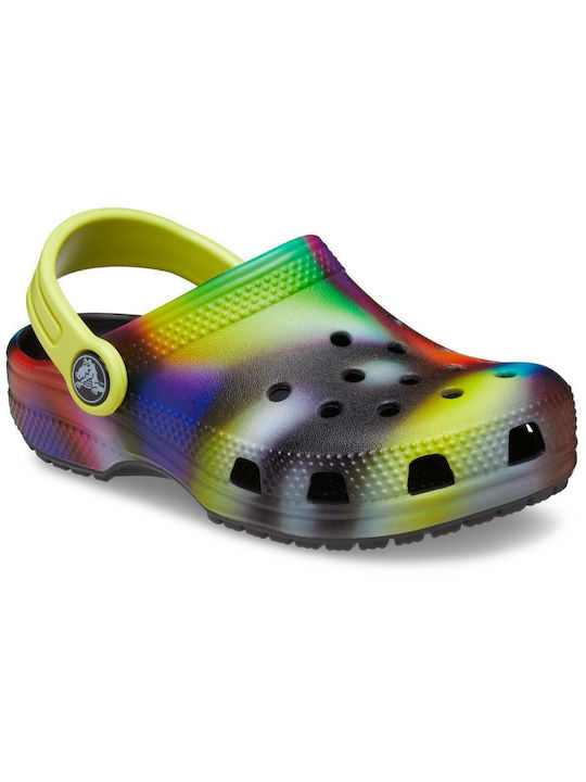 Crocs Children's Anatomical Beach Clogs Multicolour