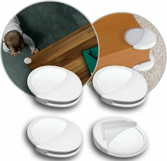 Reer Protection Corner with Sticker made of Plastic in White Color 4pcs