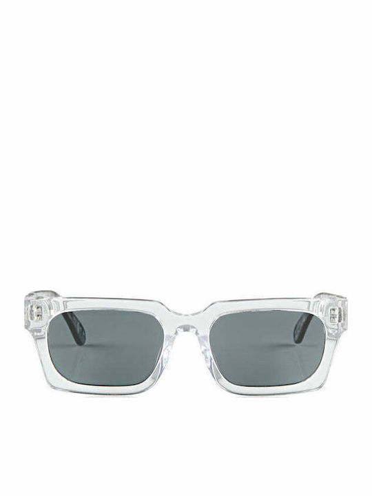 Oscar & Frank Ambassador Ochelari de soare Transparent cu Cadru & Gri Lentilă
