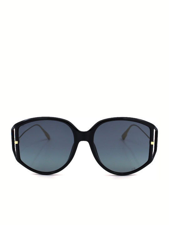 Dior Direction 2 Women's Sunglasses with Black Frame and Black Gradient Lens