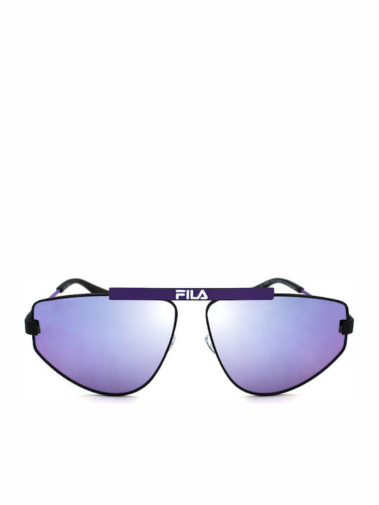 FILA Men's Sunglasses with Purple Metal Frame and Purple Lens SF9993 531V
