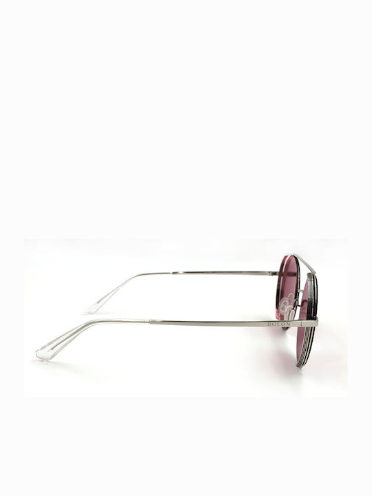 Bolon Unisex Γυαλιά Ηλίου με Ασημί Μεταλλικό Σκελετό BL8028A92