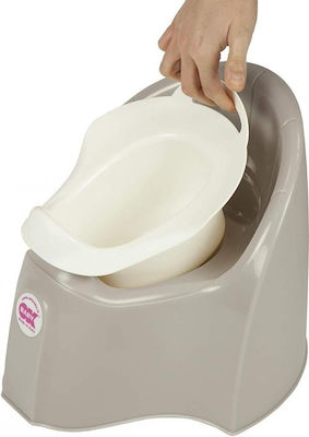 OK Baby Classic Potty Pasha with Lid Brown