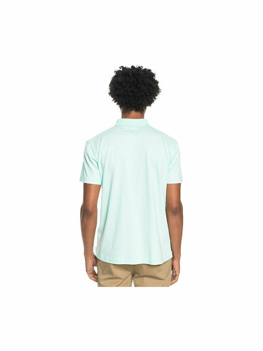 Quiksilver Men's Short Sleeve Blouse Polo Green