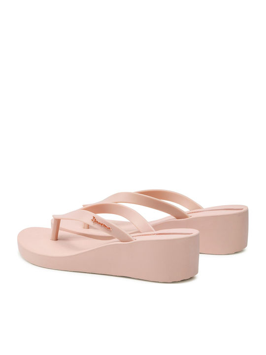 Selfie Women's Platform Flip Flops Pink