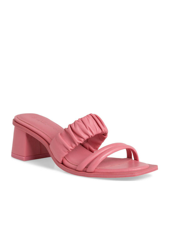 Tamaris Leather Sandals Pink