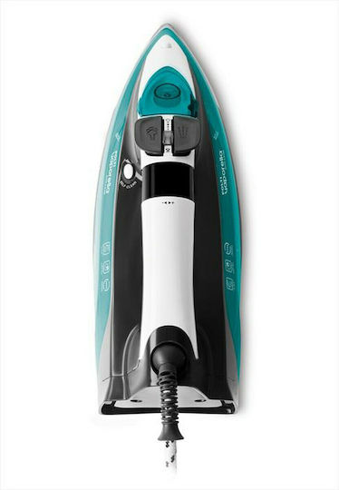 Polti Quick & Slide QS220 Σίδερο Ατμού 2400W με Κεραμική Πλάκα και Συνεχόμενη Παροχή 40gr/min