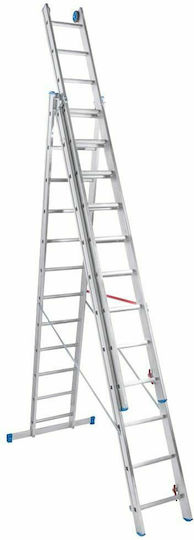 Bulle Dreifach Kombinationsleiter Aluminium