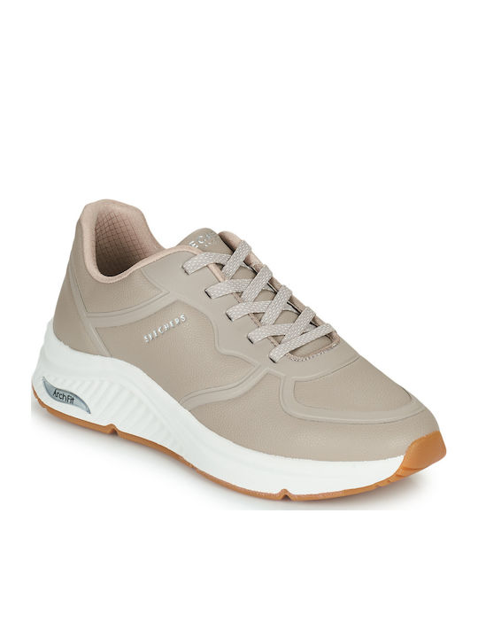 Arch Fit S-miles Damen Sneakers Taupe