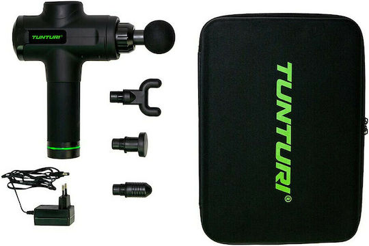 Tunturi Climaqx Massage Gun Gun Massage for the Legs, the Body & the Hands with Vibration Black 14TUSYO059